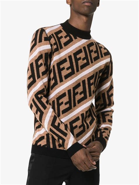 fendi mens knitwear|men's fendi jumpsuit.